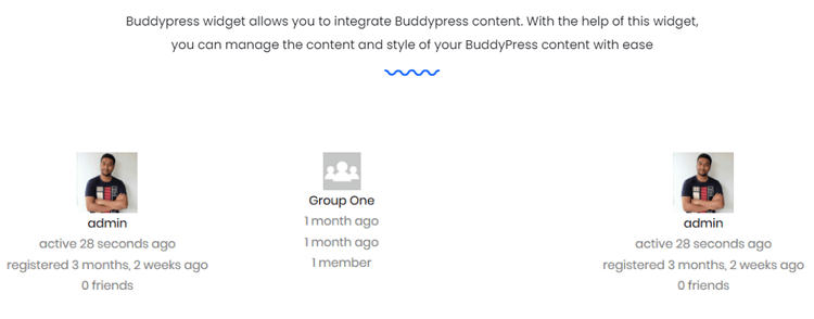  Elementor BuddyPress