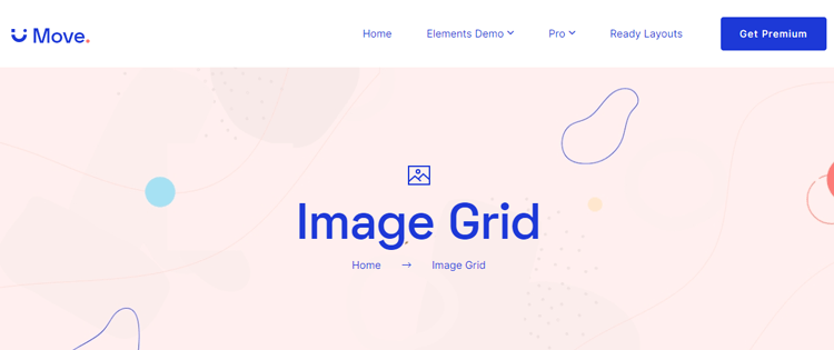 Move Addons Image Grid Widget